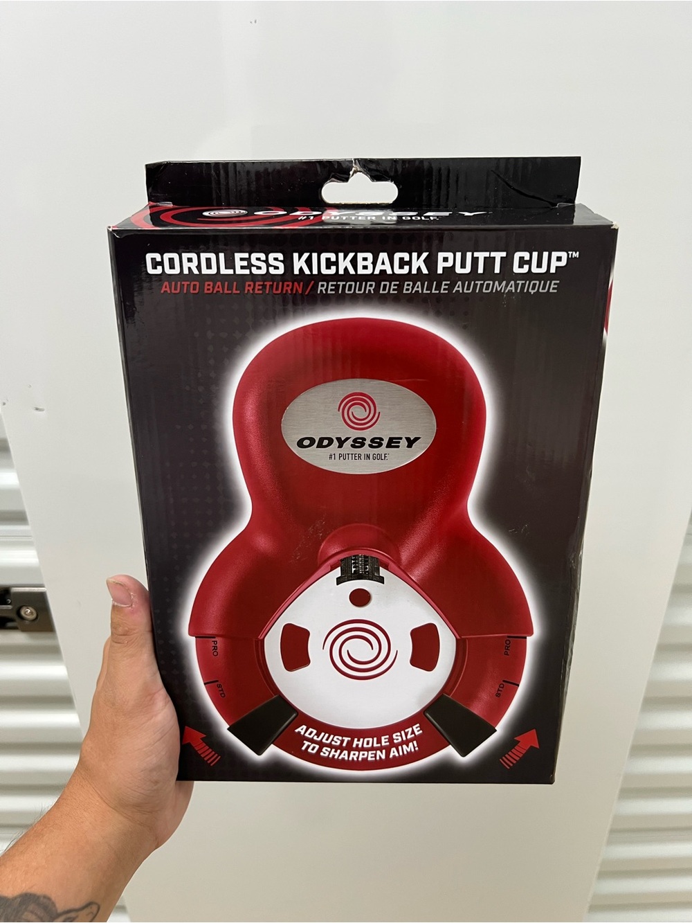 Odyssey Cordless Kickback Putt Cup